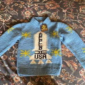 BNWT size 3t Camp Kitschy Knits Apollo Sweater